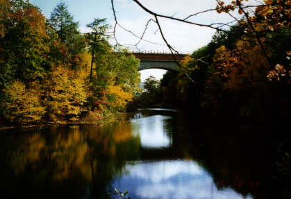 Echo Bridge, Fall 1997, (c) John Mordes