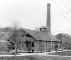 The city Water Pumping Station, Needham Street, in 1887