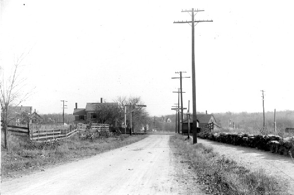 North end of old Cook Str. above railroad. New Ramsdell, once Sherburne Road