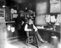 James T. O'Hearn, Upper Falls Station Agent, c. 1909