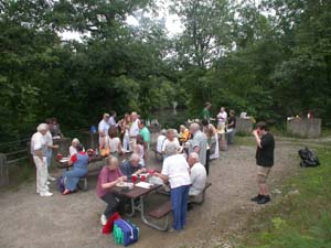 At the picnic