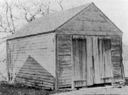 Engine No. 2 House, built in 1823, on the south side of Boylston St. between Ellis and Chestnut Streets. Similar to all others build before 1842.