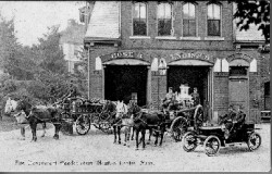 Newton Fire Headquarters, Newton Centre, c. 1912