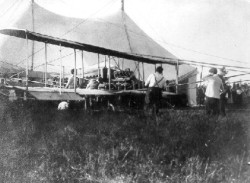 Squantum Airfield, 1911. Photo by the author's father.