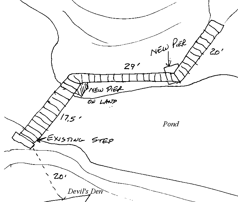 Friends' Bridge Preliminary Design Sketch