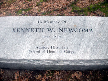 Ken Newcomb Memorial Bench